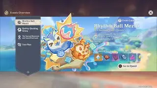 Rhythm Ball Meztli Event - Genshin Impactc - Version 5.5
