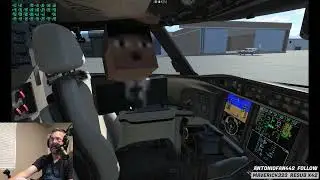 Hot Start Challenger 650 Shared Cockpit Beta Testing X-Plane 12