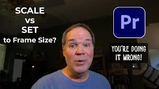 Scale to Frame Size vs. Set To Frame Size - Adobe Premiere Pro Tutorial!