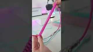 The BEST Budget Keyboard Cable! | Akko Coiled Cable Unboxing + Review 