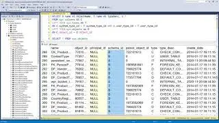 Listing columns using sys.columns, and creating a SELECT statement JOINing three tables