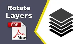 How to rotate layers in pdf file using Adobe Acrobat Pro DC