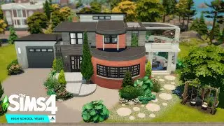 Copperdale Family Home | The Sims 4 High School Years | House Build + House Tour