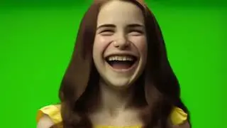 laughing girl #copyrightfree #greenscreen