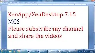 24-XenDesktop 7.15 Adding VM to MCS catalog