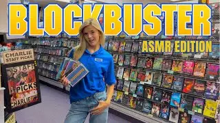 ASMR Blockbuster Movie Rental Roleplay 🍿📼⭐ (sassy + immersive)