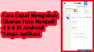 Cara Ubah Ukuran Foto Menjadi 4x6 Di Android Tanpa Aplikasi