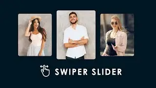 How To Create Touch Slider | Make Swiper Slider Using HTML CSS & Swiper JS