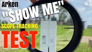 Arken SH4 GEN2 6-24x50 the "SHOW ME" TRACKING TEST ~ Rex Reviews