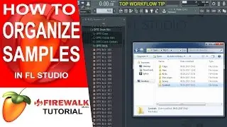 Organize Your Samples in FL Studio Browser - TOP Workflow Tip!