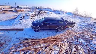 В ПОИСКАХ БЕСПЛАТНЫХ ДРОВ В ДЕРЕВНЕ