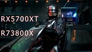 ROBOCOP: ROGUE CITY 1440p high settings / Ryzen 7 3800X RX5700XT