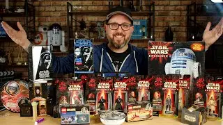 Unboxing Star Wars Episode 1 Phantom Menace Merch 25 Years Later