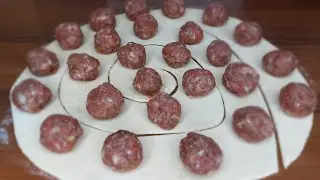 Now I cook dumplings just like that! An easy way without long sculpting!
