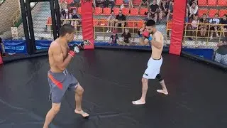 EFC 8 - Фарзин Чиндонов vs Джамал Урунбаев / профессиональный турнир по ММА в городе Гагарин