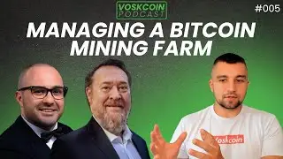 Managing a Bitcoin Mining Farm with Renewable Energy