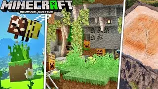 TOP 7 BEST Texture Packs for Minecraft Bedrock 1.20.32+ (Realistic, Fun & Improvements)