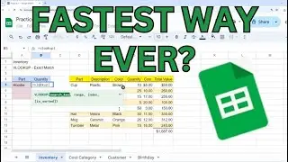How VLOOKUP Can Help Find Data Fast in Google Sheets!