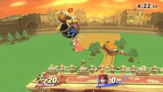 Dedede's Training Match Sm4sh 34