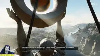 Полёт на турбине над предприятием 3826 ☭ Atomic Heart