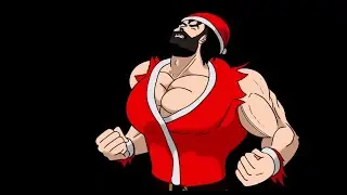 A Christmas Muscle Growth - the Beast D's Christmas Special