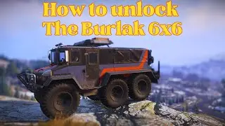 How To Unlock The Burlak 6x6 Scout Truck New Season 11 SnowRunner DLC PTS Gameplay