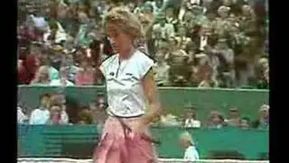 Evert Navratilova French Open 1986