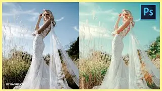 [ Photoshop Tutorial ] Color Grade PREWEDDING Photo In Photoshop