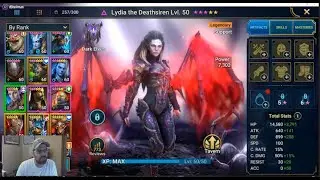 How to build a Support Champion - Building my Lydia - Raid Shadow Legends