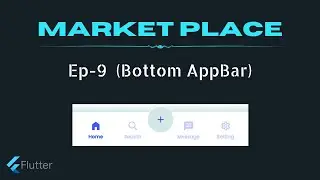 Bottom AppBar - Auto-Marketplace App Flutter UI | Ep. 9