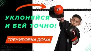 Boxing Training at Home 2 / Slides Defense with Boxing Speed Ball Double End
