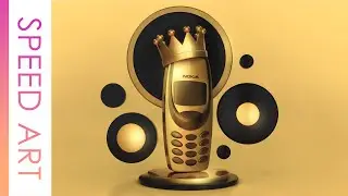 Modeling Nokia phone in Cinema4d