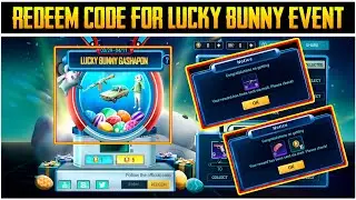 Pubg Mobile | Secret Redeem Code For Lucky Bunny Gashapon Event