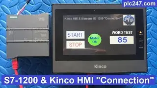 Kinco HMI & Siemens S7-1200 
