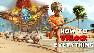 TURKEY TRIAL | How To Unlock EVERYTHING Legit & Spawn Commands | ARK: Survival Ascended