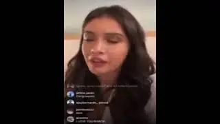 Rabiya Cried on her IG Live