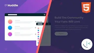 Huddle Landing Page With A Single Introductory Section - Frontend Mentor Challenge