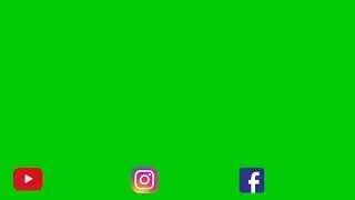 New Template Green Screen Sosmed 2020 || YouTube, Instagram And Facebook