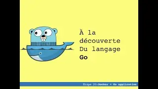 21 - Introduction à Go (golang): Dockerizing Go application [Niveau avancé]