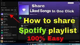 how to share spotify playlist | How To Share All Liked Songs On Spotify