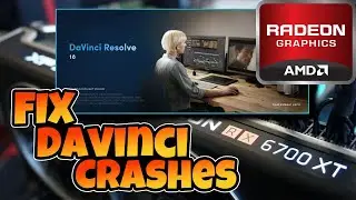 Davinci Resolve 18 Crashes for AMD Radeon GPU | How to Fix