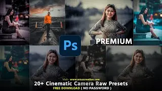 Top 20 Plus Premium Cinematic Photoshop Camera Raw Presets Free Download