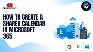 How to Create a Shared Calendar in Microsoft Exchange | Networking Academy | #exchangeonline #365
