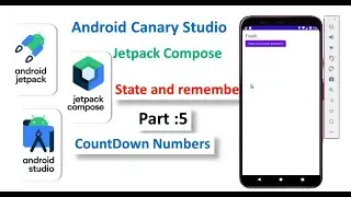 jetpack compose State And release/jetpack compose CountDown Timer/android jetpack compose countDown