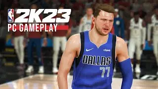 NBA 2K23 PC Gameplay | Luka vs PG13 | Mavs vs Clippers | 