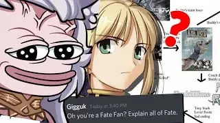 100% BLIND REACTION TO THE ENTIRE FATE SERIES explained poorly |  Gigguk React