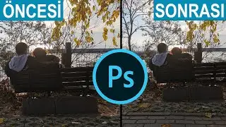 Fotoğraflardaki Tel Örgüleri Silme  - İstenmeyen Nesneleri Temizleme (Photoshop Eğitim Videoları)