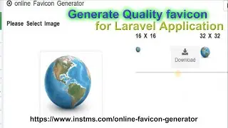 Generate Free Favicon for Laravel Web Applications