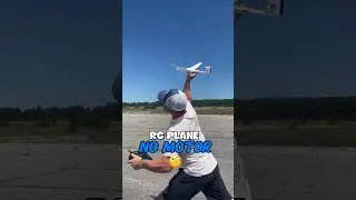 RC Airplane with NO motor 🤔