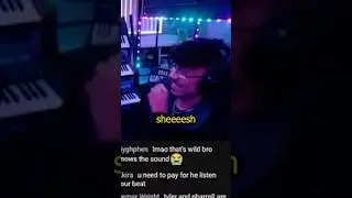 Played my Subscriber's Beat LIVE 